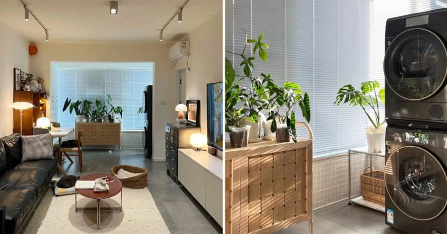 幸好沒聽老婆的,把陽台包進客廳,入住一年,越住越喜歡