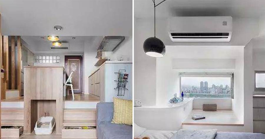 10坪loft小公寓裝修完工，媳婦說給豪宅都不換！